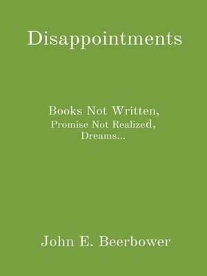 cover image of Disappointments